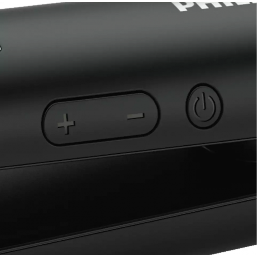 Placa Cu Tehnologie Straightcare Philips , Indreptarea Parului, Temperatura Max 220 °c, Incalzire 30 Sec, Tensiune 110-240 V, Invelis Ceramic, Oprire Automata, Cablu 1.8 M, Negru