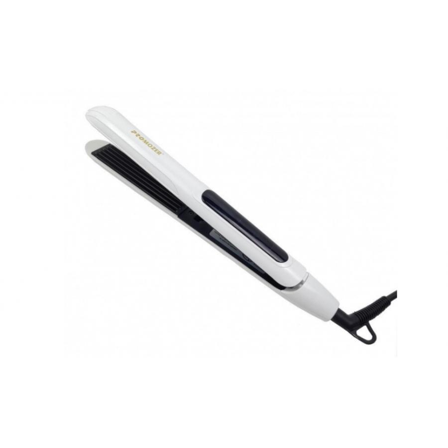 Placa Pentru Par, Indreptare, Invelis Ceramic, Efect Antistatic, Display, Reglare Temperatura, Buton On/off, Indicator Luminos, Protectie Impotriva Supraincalzirii, Alb