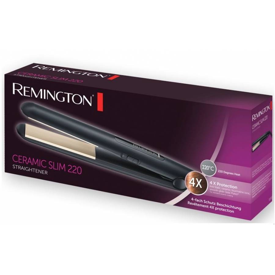 Placa Profesionala De Indreptat Parul Remington , Suprafata Ceramica ,4 X Protectie, Led Indicator On/off