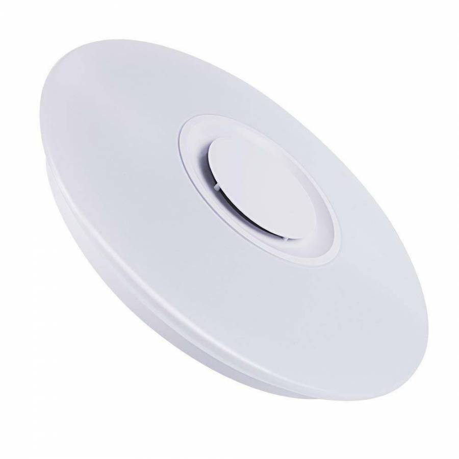 Plafoniera Led Smart , Putere 36 W, Difuzor Integrat, Lumini Rgb, Conexiune Wireless Android & Ios, Luminozitate & Caldura Ajustabile, Design Modern, Alb