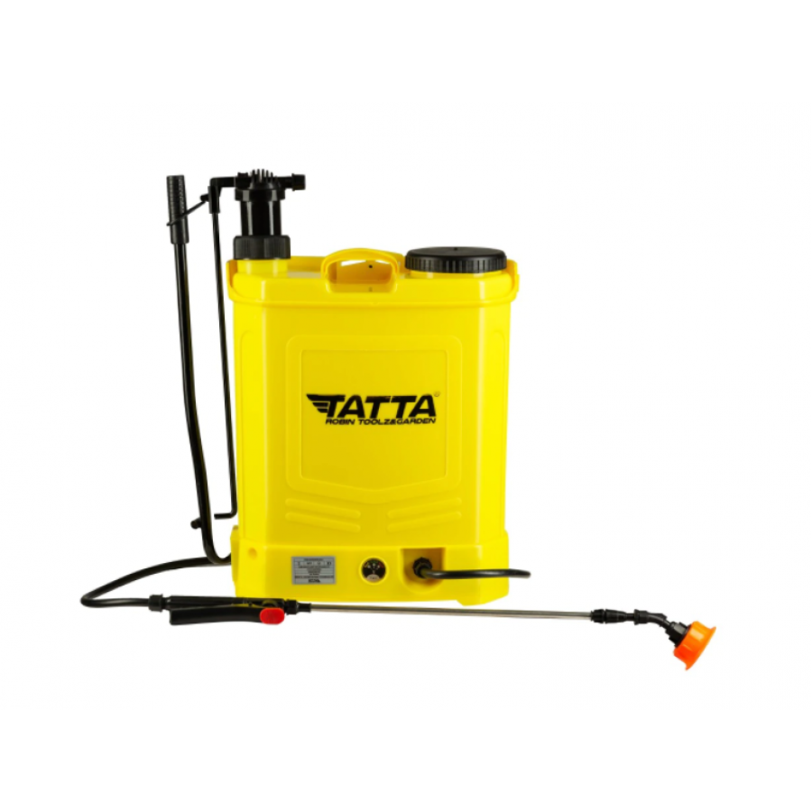 Pompa De Stropit, Electrica, Manuala, 2 In 1, Tija Din Fibra De Sticla, Declansator Pe Maner, Capacitate 16l, Presiune 1 Mpa, Regulator De Viteza, Buton On/off, Indicator Led, Tip Rucsac, Plastic, Galben