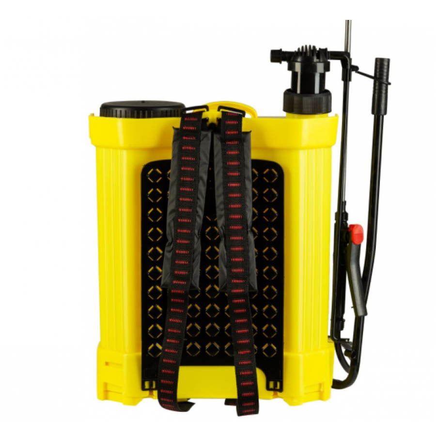 Pompa De Stropit, Electrica, Manuala, 2 In 1, Tija Din Fibra De Sticla, Declansator Pe Maner, Capacitate 20l, Presiune 1 Mpa, Regulator De Viteza, Buton On/off, Indicator Led, Tip Rucsac, Plastic, Galben