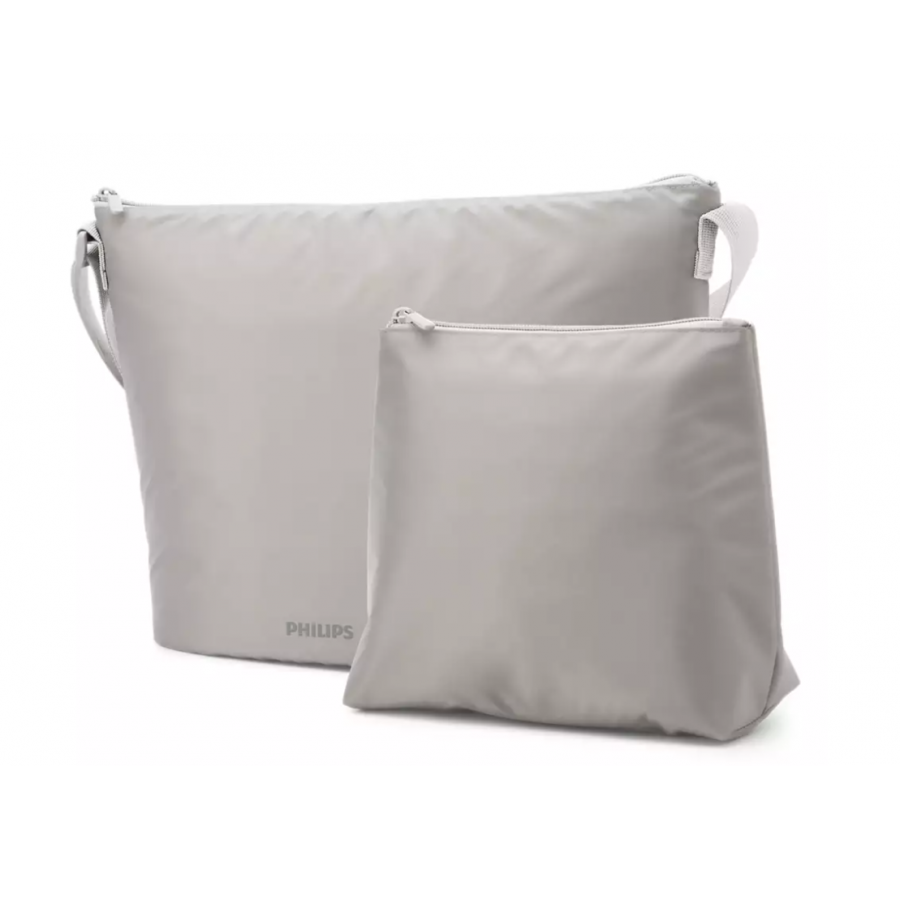 Pompa Dubla Philips De San, Baterie Reincarcabila, Afisaj Cronometru, Fara Bpa, 100 - 240 V, 8 Niveluri Stimulare, Culoare Alb