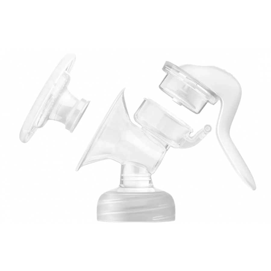 Pompa Manuala Pentru San Philips, Fara Bpa, Sticla Polipropilena Si Tetina Din Silicon, Design Confortabil, Utilizare Usoara, Portabila, Transparenta