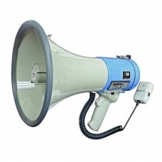 Portavoce Profesionala Klausstech, Putere 50 W, Functie Inregistrare, Sirena Inclusa, Port Usb, Slot Sd Card, Aux In, Maner Si Curea Pentru Transport, Design Ergonomic, Albastru&alb