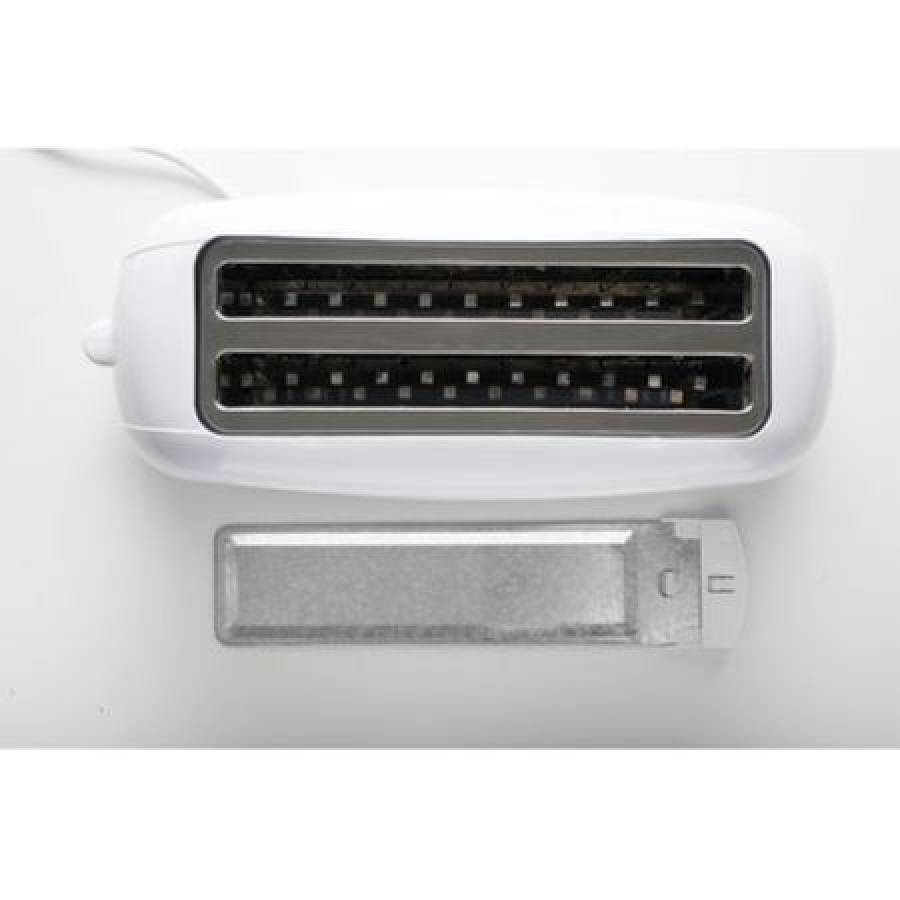 Prajitor De Paine Home , Putere 1300 W, 4 Felii, Functie 7 Trepte De Reglaj, Functie Cooltouch, Buton Stop , Tava Firimituri , Culoare Alb