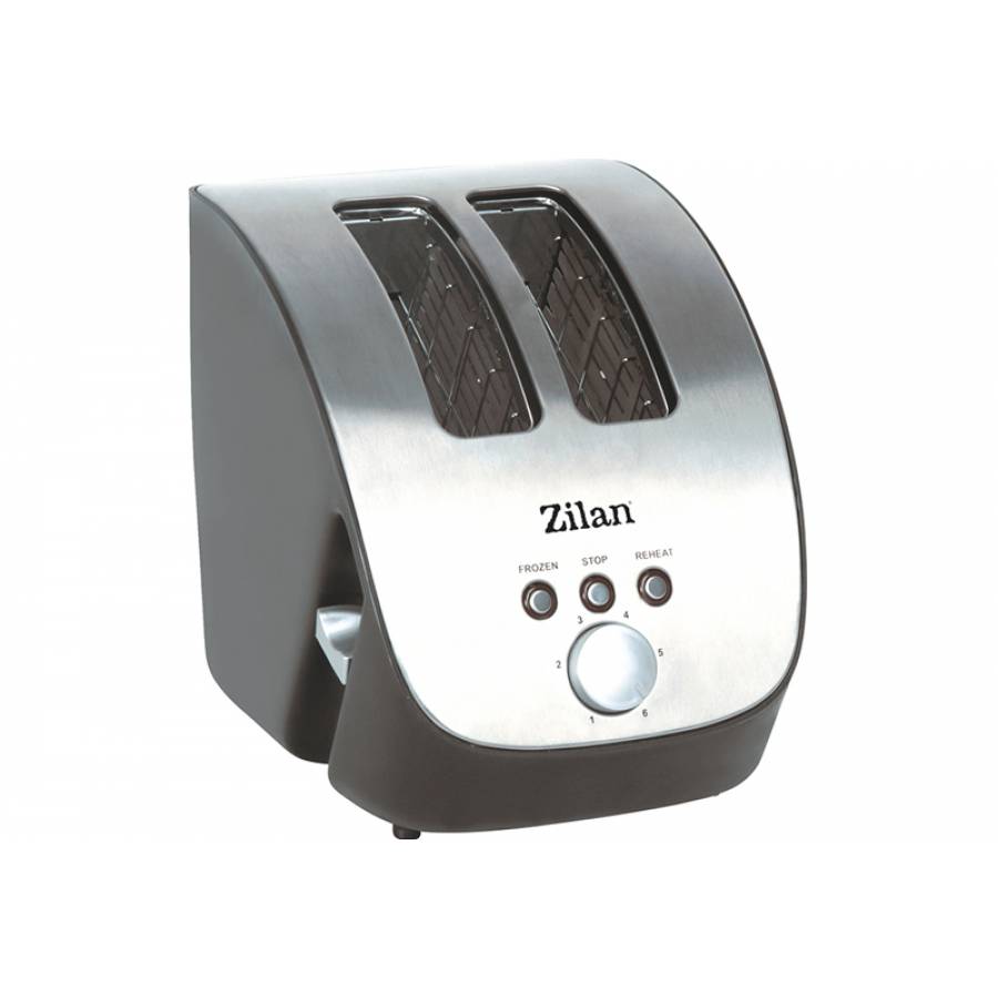 Prajitor De Paine, Putere 1000w, Inox, 6 Trepte De Prajire, Panou De Comanda Mecanic, Tava Firimituri Detasabila, Negru