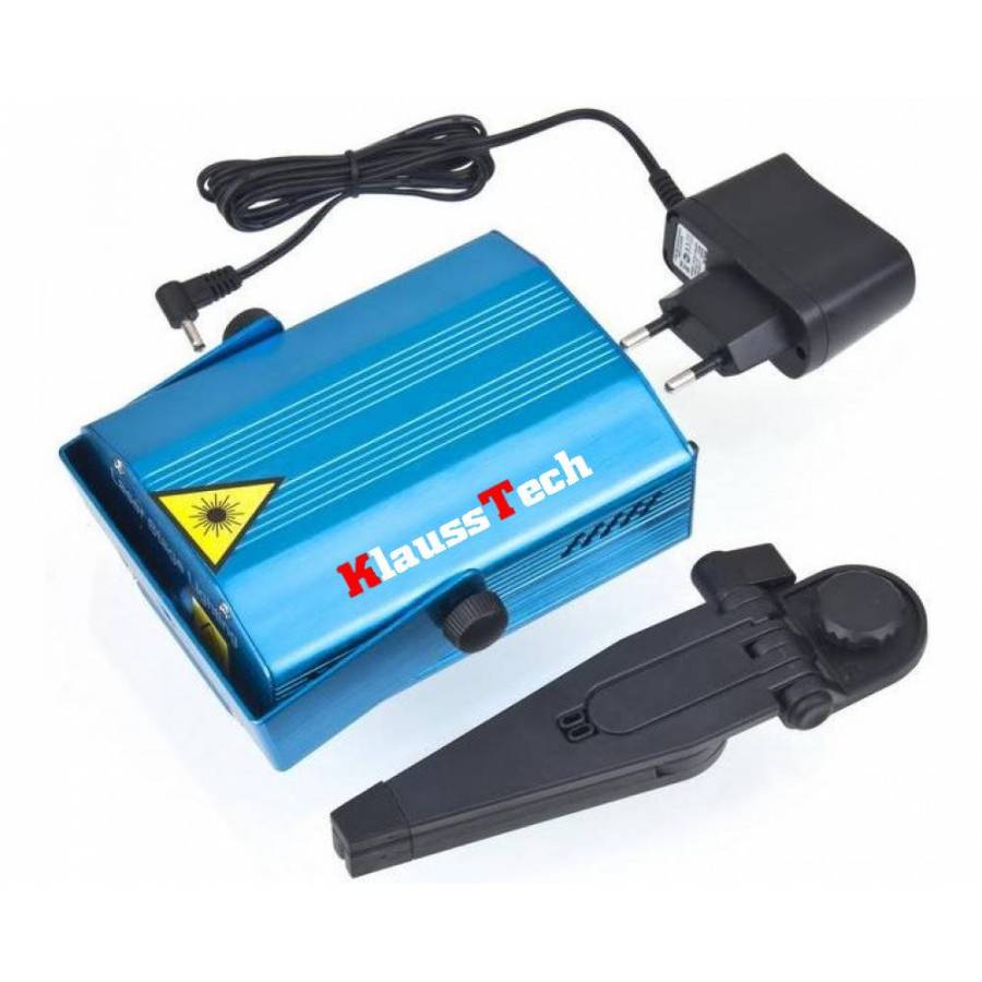 Proiector Laser Cu Joc De Lumini, Rosu Si Verde Puncte, Klausstech