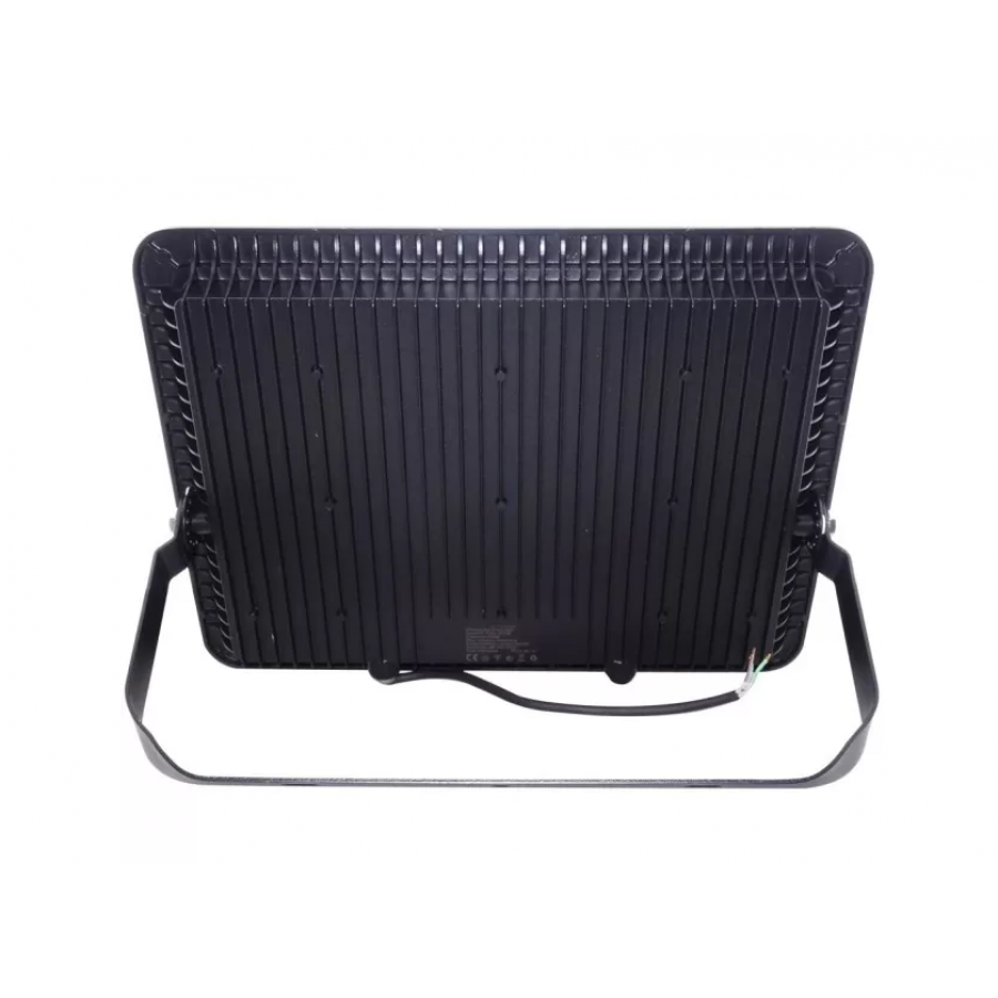 Proiector Led De Exterior Klausstech, Putere 300 W, Ip 65, Clasa A+, Flux Luminos 2400 Lm, Unghi Fascicul Lumina 120°, 6500 K, Design Modern, Culoare Negru