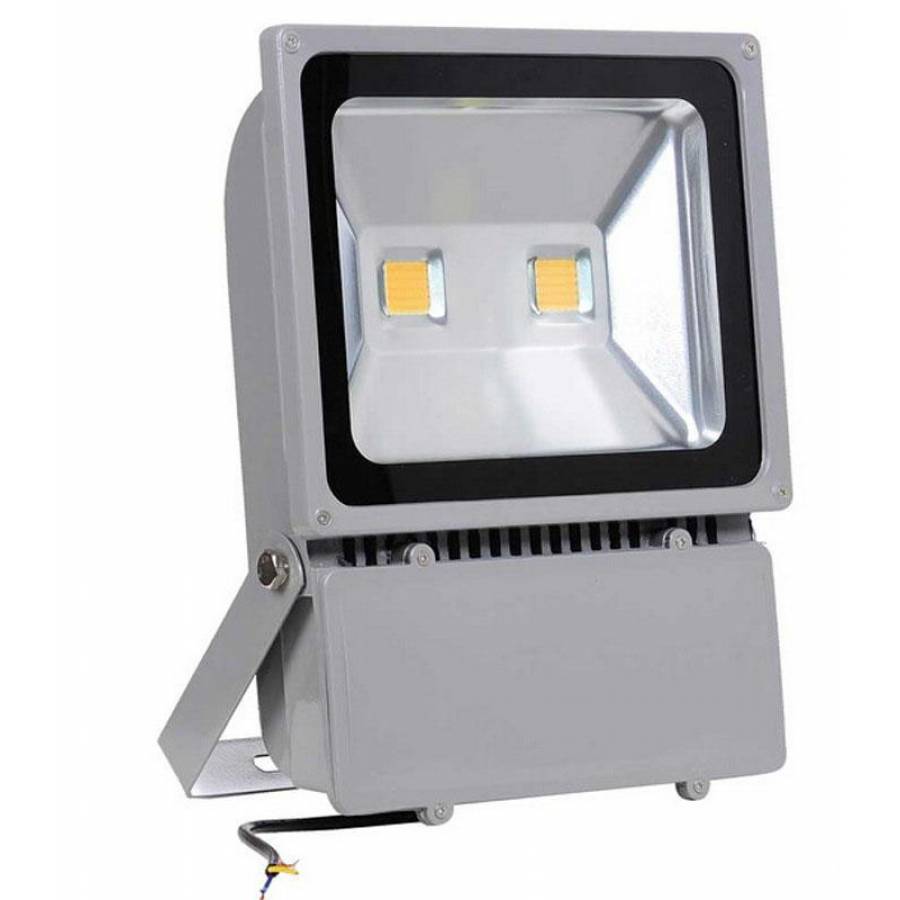 Proiector Led Klausstech 100w, 9500 Lm , Lumina Alba, Aluminiu, Protectie La Umiditate Ip65