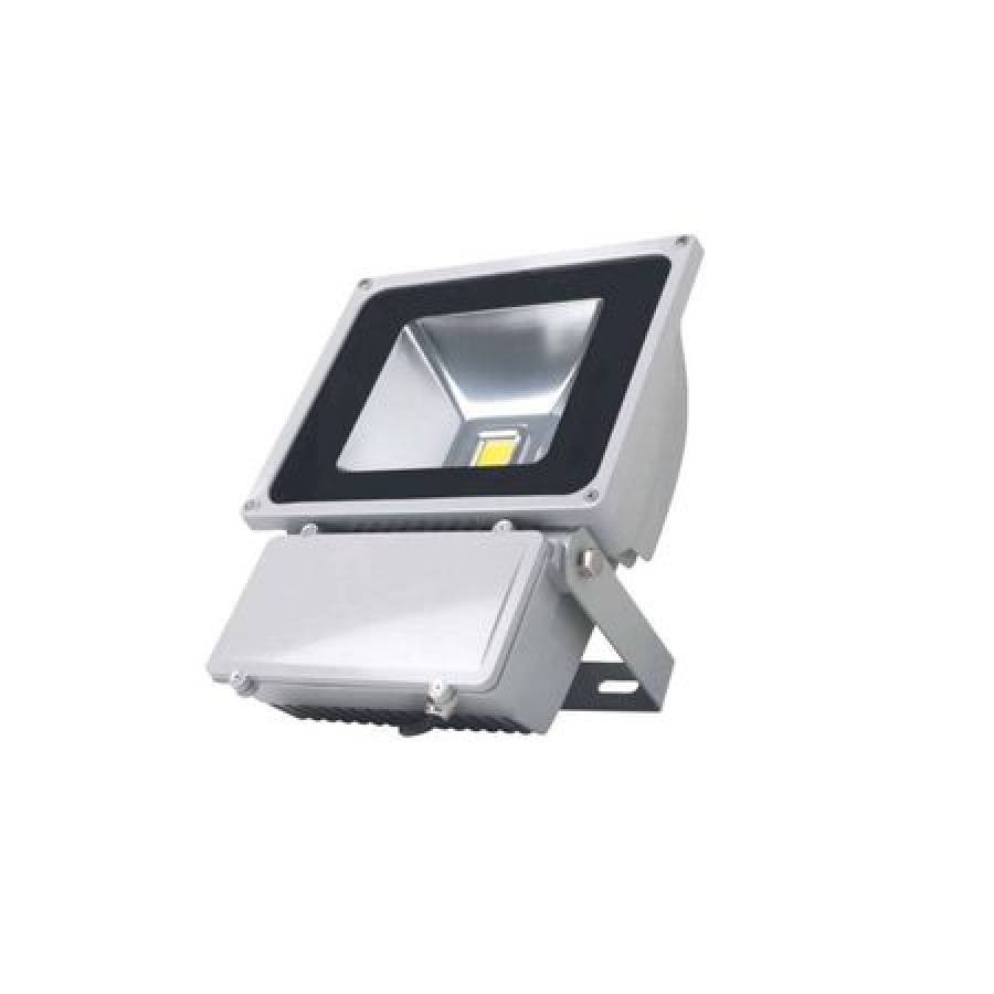 Proiector Led Klausstech, 100w, Consum Scazut De Energie, Luminozitate Mare, Design Compact Si Ergonomic, Ip65, Alb