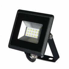 Proiector Led 10w (850lm), Corp Negru, Lumina Alba, Calda