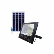 Proiector Solar Led KlaussTech 30 W, Telecomanda Inclusa, Protectie Ip 67, Design Modern, Negru