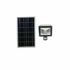 Proiector Solar Led, Putere 20w, Senzor De Miscare, Incarcare Panou Solar
