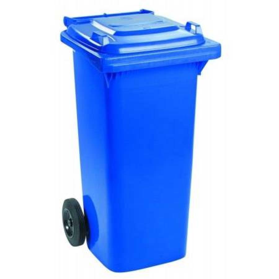 Pubela KlaussTech, Capacitate 120 L,  Albastru