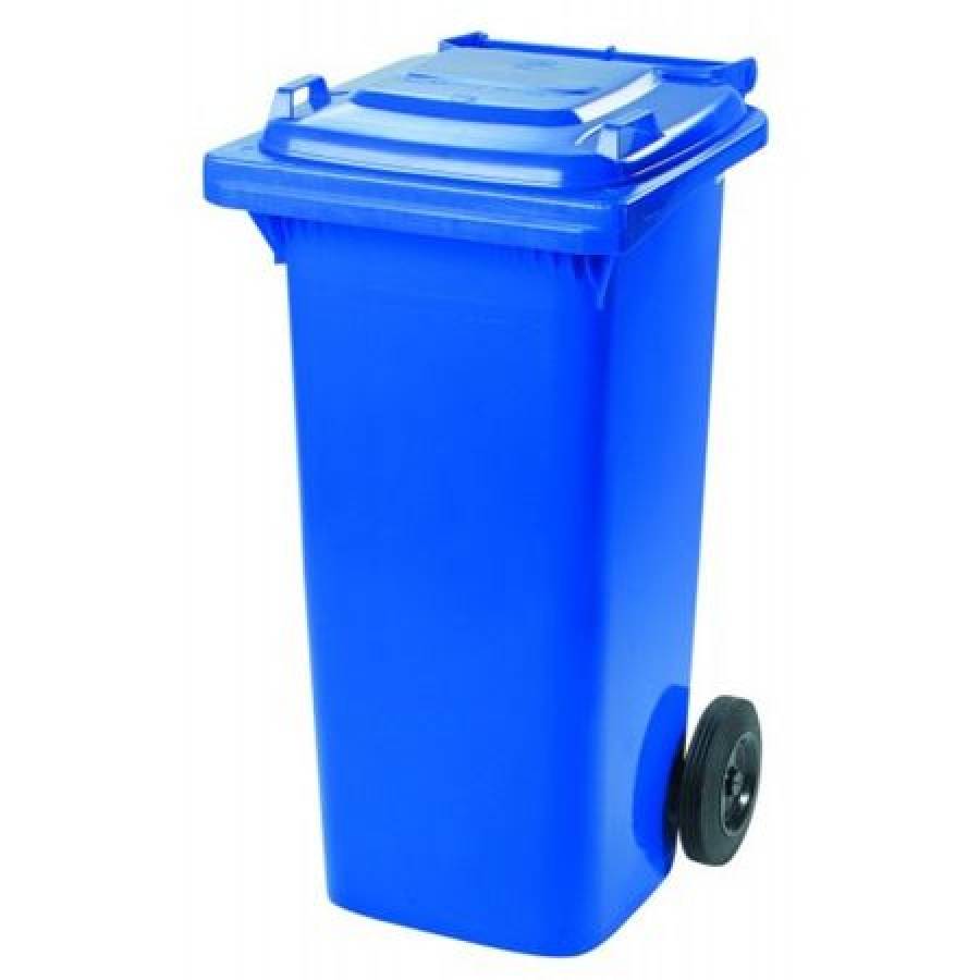 Pubela KlaussTech, Capacitate 120 L,  Albastru