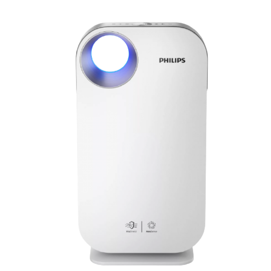 Purificator Philips Aer, 48 M2/516 Ft2, Afisaj Pm2.5, Zgomot 34-64  Db, Feedback Numeric, Tehnologie Aerasense, Vitashield, 65 W, Panou Tactil, 4 Moduri, Culoare Alb