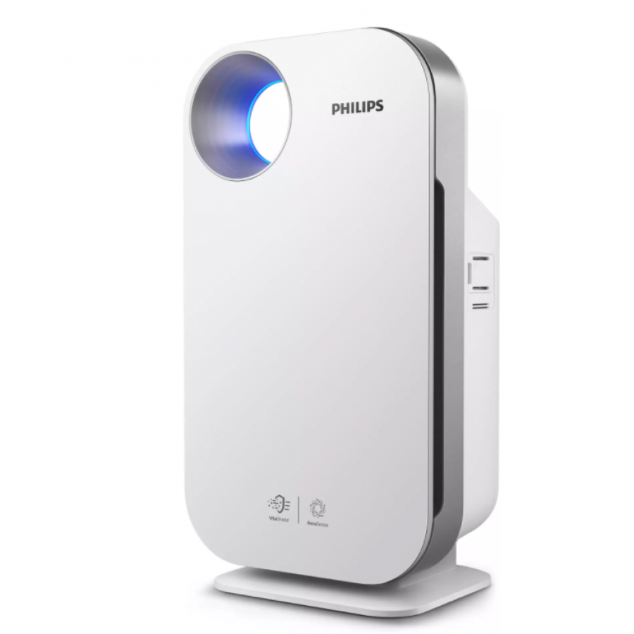 Purificator Philips Aer, 48 M2/516 Ft2, Afisaj Pm2.5, Zgomot 34-64  Db, Feedback Numeric, Tehnologie Aerasense, Vitashield, 65 W, Panou Tactil, 4 Moduri, Culoare Alb