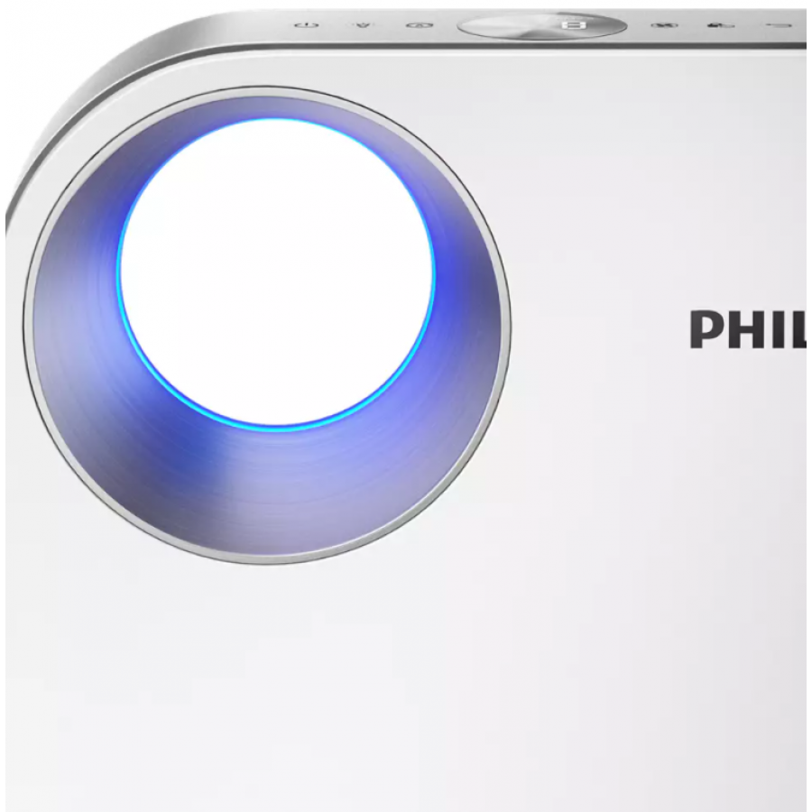 Purificator Philips Aer, 48 M2/516 Ft2, Afisaj Pm2.5, Zgomot 34-64  Db, Feedback Numeric, Tehnologie Aerasense, Vitashield, 65 W, Panou Tactil, 4 Moduri, Culoare Alb