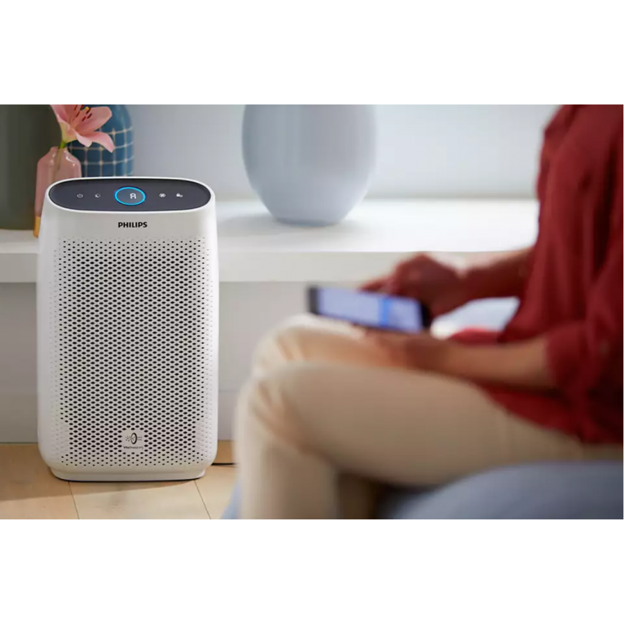 Purificator Philips De Aer, Afisaj Pentru Alergeni, 200 M²/63  M², 3 Moduri Automate, Vitashield Ips, Aerasense, Tensiune 220-240  V, Culoare Alb