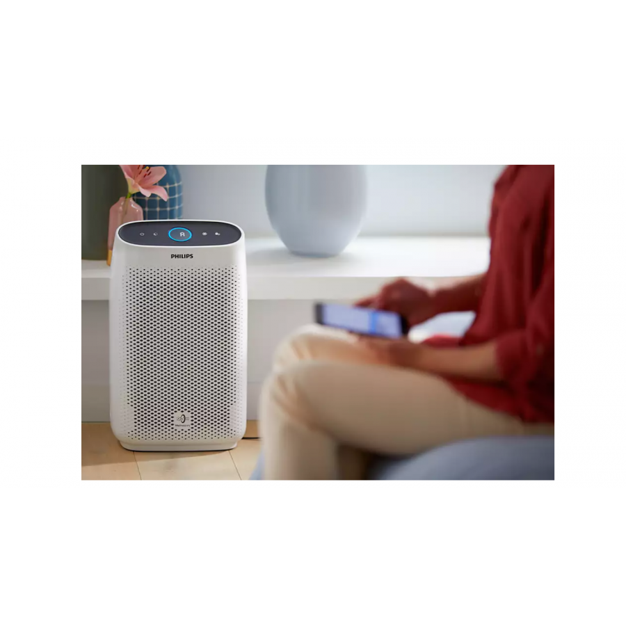 Purificator Profesional De Aer Philips, 220-240 V, 3 Moduri Automate, 4 Setari Manuale, Turatie Turbo, Tehnologie Aerasense, Senzor Pm 2.5, Alb