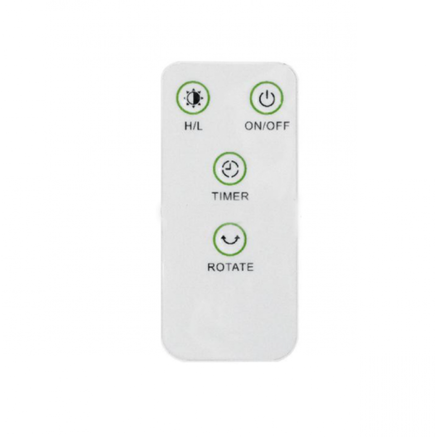 Radiator Combo Halogen, Fibra Carbon, 1200 W, Timer, Control Telecomanda, Protectie Ipx4, Cablu De 1.4 M, Inaltime 86 Cm, Alb