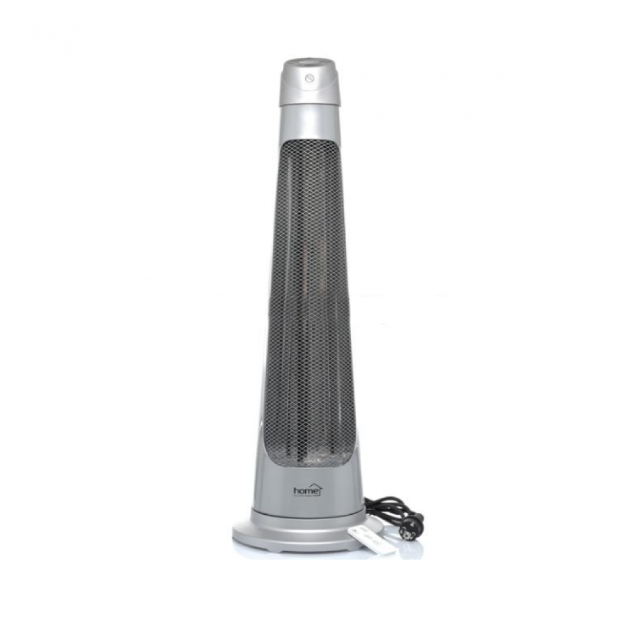 Radiator Combo Halogen, Fibra Carbon, 1200 W, Timer, Control Telecomanda, Protectie Ipx4, Cablu De 1.4 M, Inaltime 86 Cm, Alb