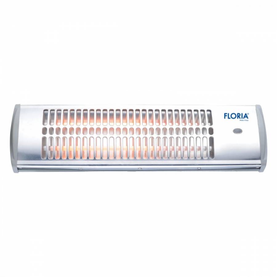 Radiator Cu Quartz De Perete, Pentru Incaperi Pana La 12m², 2 Trepte De Incalzire, Sistem De Protectie, Usor De Manevrat, Randament Ridicat, Alb