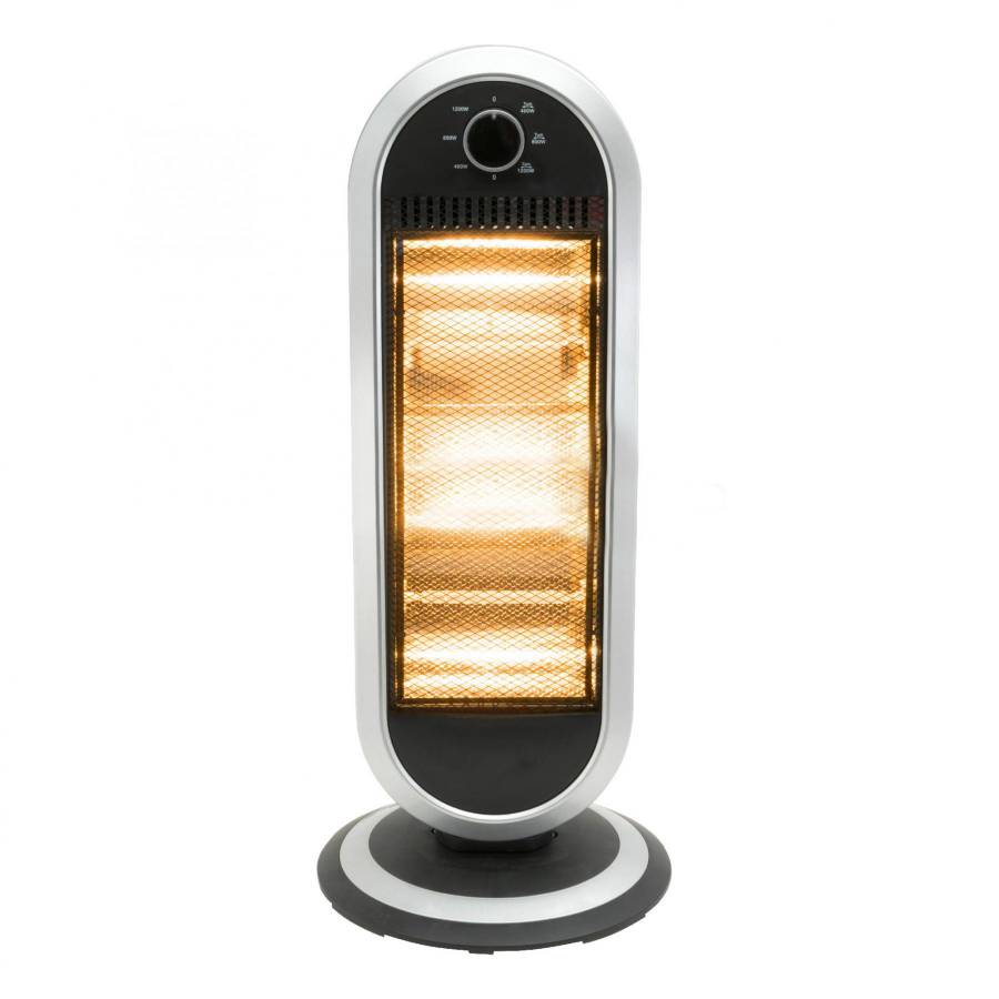 Radiator Puternic , Halogen  , 1200 W Cu Oscilare Cuplabila