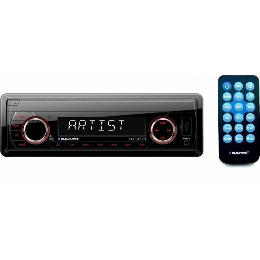 Radio Blaupunkt Mp3 Player Auto, 4x40 W, Usb, Aux, Sd, Negru