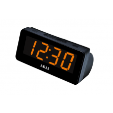 Radio Cu Ceas, Am/fm, Ecran De Tip Led, Dimensiuni Reduse, Compact Si Ergonomic, Alarma, Oprire Automata, Snooze, Negru