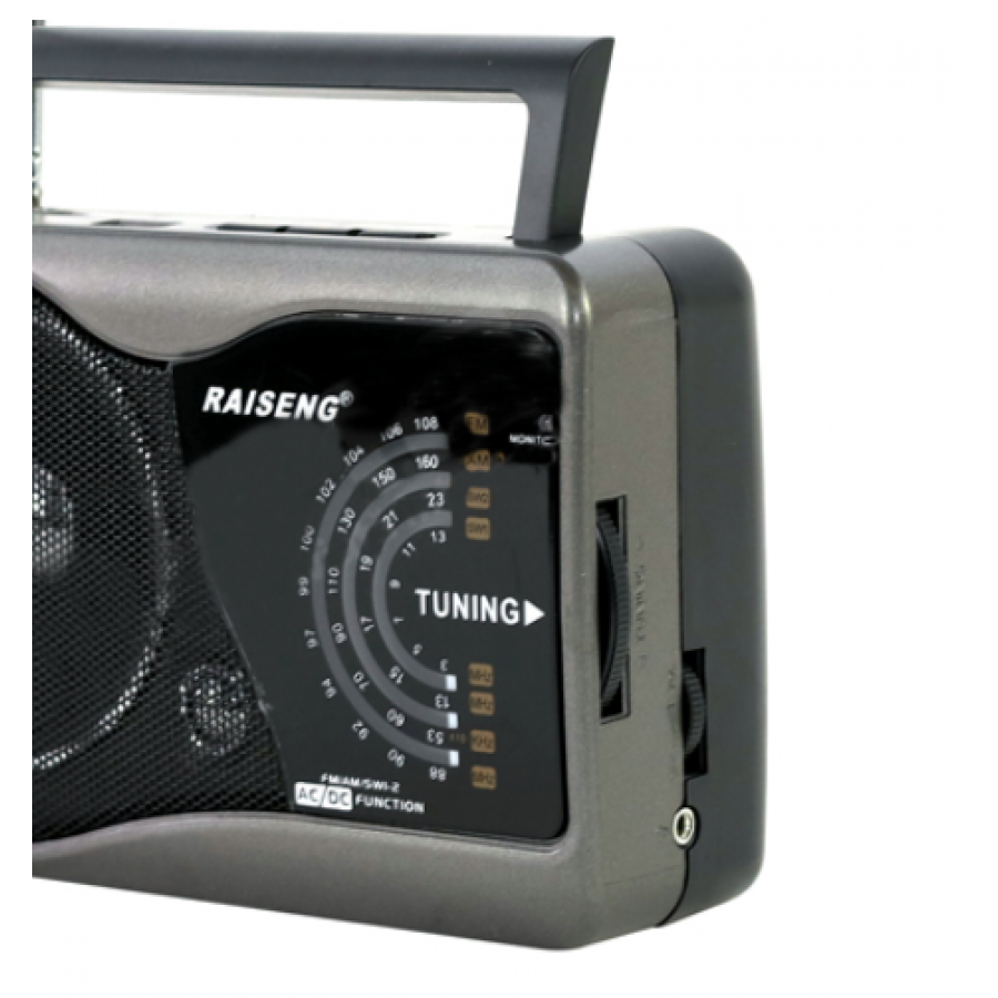 Radio Portabil Cu Mp3 Player, Conexiune Jack 3.5 Mm, Control Volum, Slot Card Sd Si Usb, 220 V, Negru