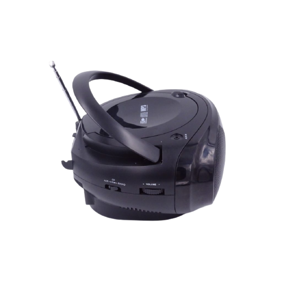 Radio Portabil, Usb, Cd, Antena Telescopica, Am/fm, Radio Fm, Display Lcd, Jack, Functie Line-in, 2 X 1 W, Negru