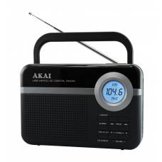 Radio Portabil, Usb, Radio Fm, Fm 87.5 – 108 Mhz, Sd Card, Display Lcd, Putere 0.8w, Ceas, Sleep, Snooze, Alarma, Antena Telescopica, Aux 3.5mm, Negru