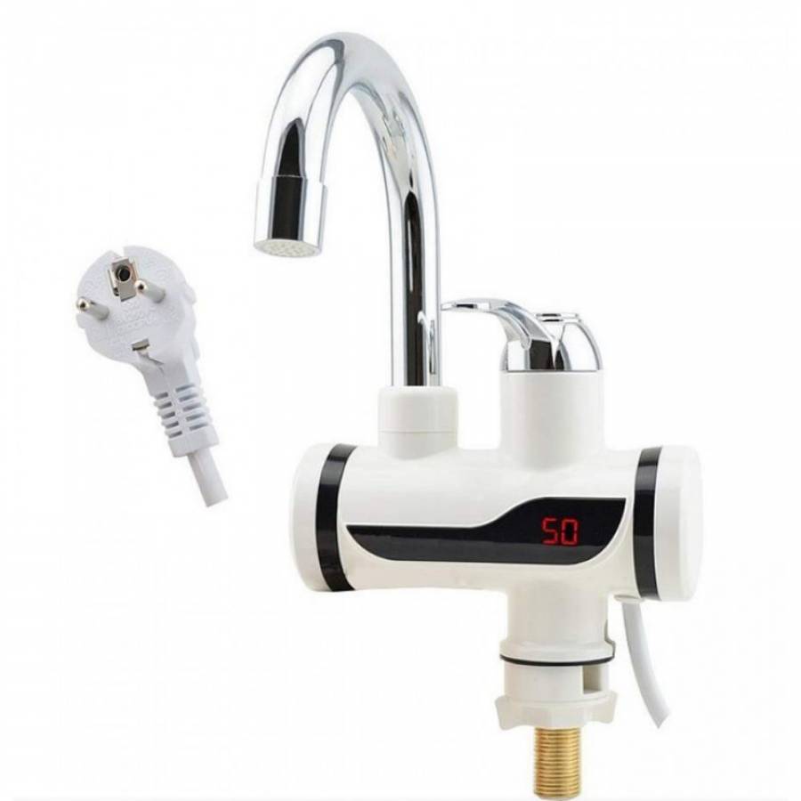 Robinet KlaussTech Electric Pentru Incalzire Apa 008, Putere 3000w, Afisaj Electronic