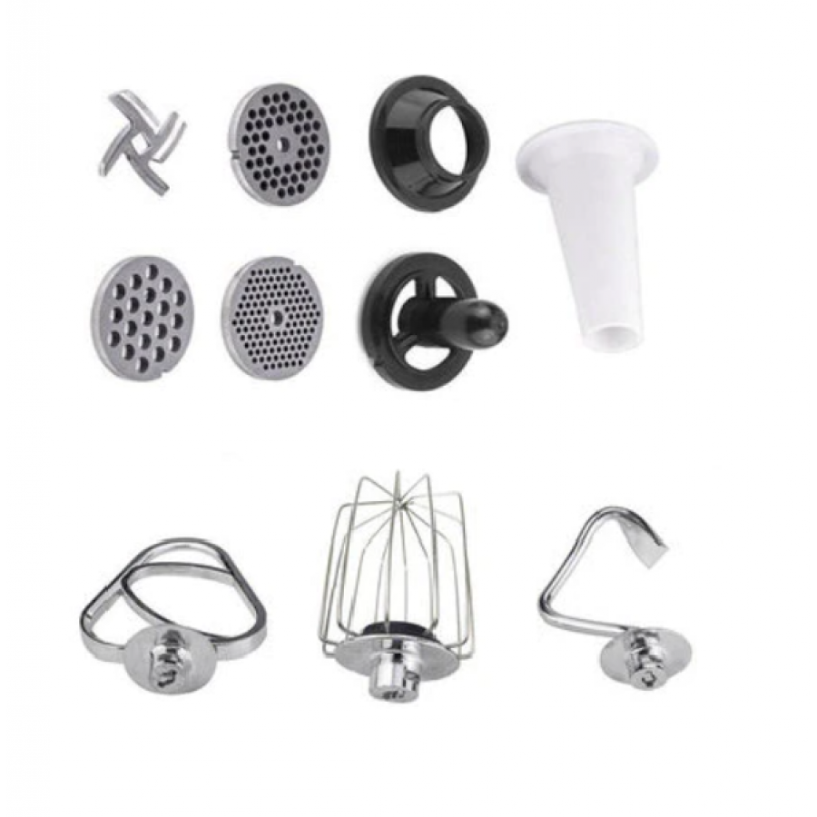 Robot Multifunctional All In One, 6 Trepte Viteza, Putere 1000 W, 5.7 Litri, 3 Cutite Din Inox, Tehnologie Pulse, Modern, Culoare Negru