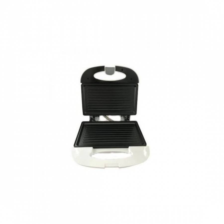 Sandwich-maker Hausberg, Putere 750 W, Suprafata Antiaderenta, Indicator Led, Picioare Antialunecare, Carcasa Termoizolanta, Design Modern, Alb