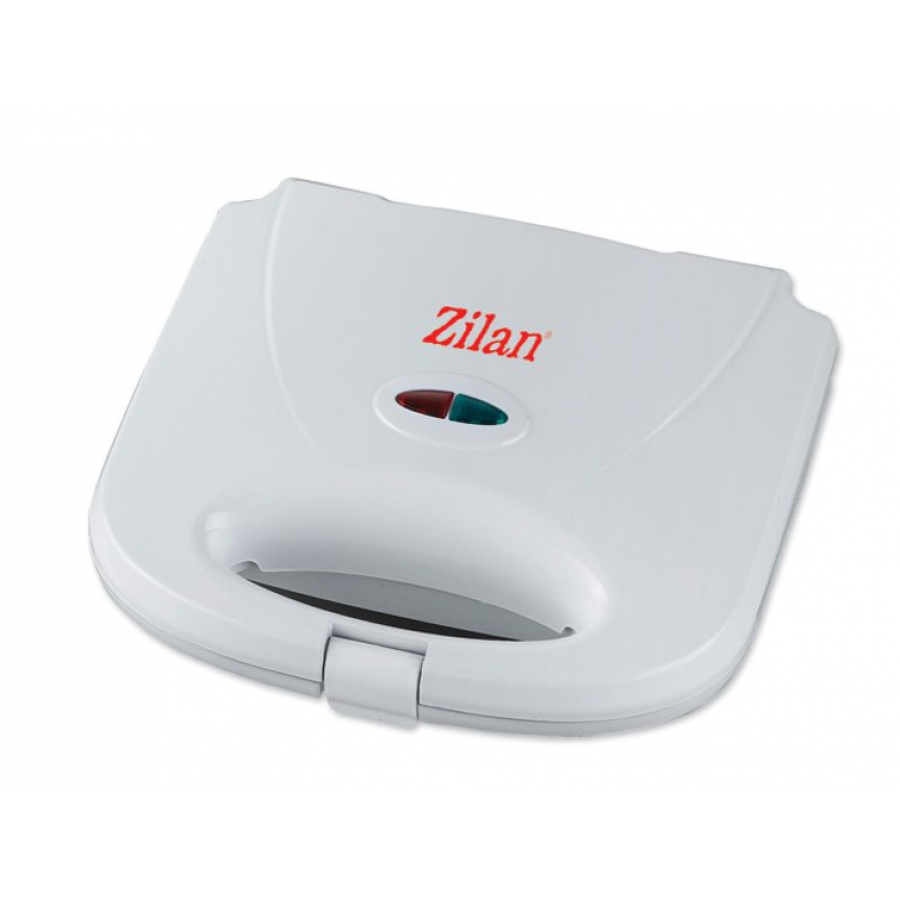 Sandwich-maker, Putere 750w, Placi Antiaderente, Carcasa Rezistenta La Caldura, Indicator Luminos, Protectie La Supraincalzire, Usor De Curatat Si Utilizat, 220-240v, Alb