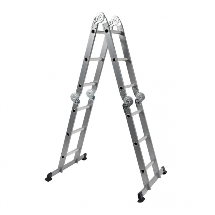 Scara Multifunctionala Klausstech, Profesionala, 3.7m Inaltime, Solida, Se Poate Folosi Tip: Dubla/simpla/pod