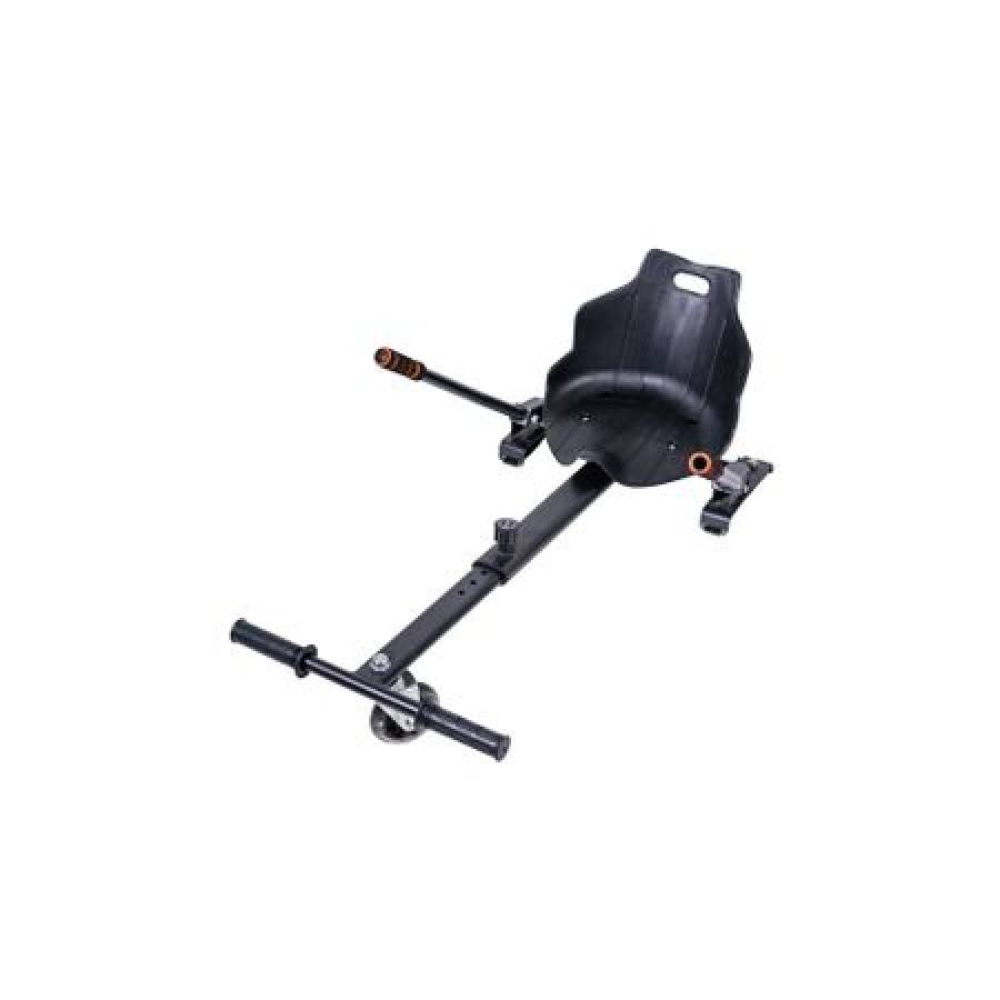 Scaun Hoverkart  Cu Sistem Reglabil , Atasabil La Hoverboard , Rezistent La Apa Si La Socuri Mecanice , Material Scaun Plastic , Culoare Negru