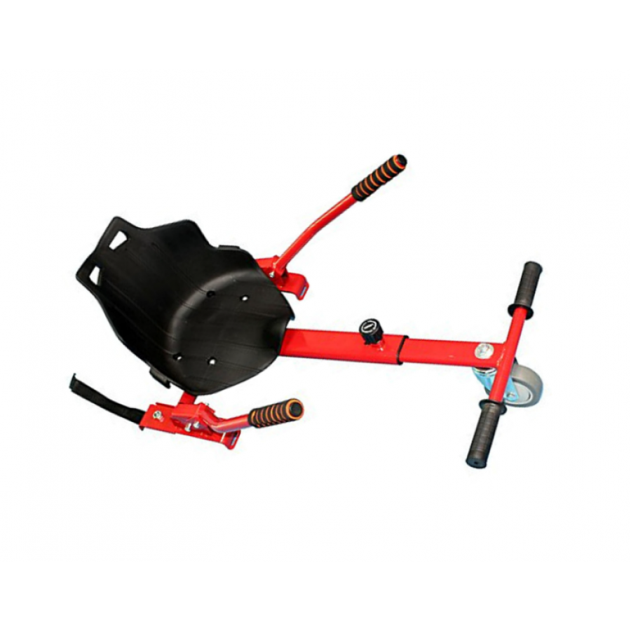 Scaun Hoverkart Klausstech  , Atasabil La Hoverboard , Sistem Reglabil ,  Rezistent La Apa Si La Socuri Mecanice , Material Scaun Plastic , Design Confortabil , Manere Ergonomice , Modern , Culoare Rosu