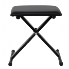 Scaun Klausstech Pentru Orga Cu Inaltime Reglabila, Confort Sporit, Design Stabil, 52 / 55 / 57 Cm, Pliabil, Usor De Depozitat, Protectie Podea, Negru