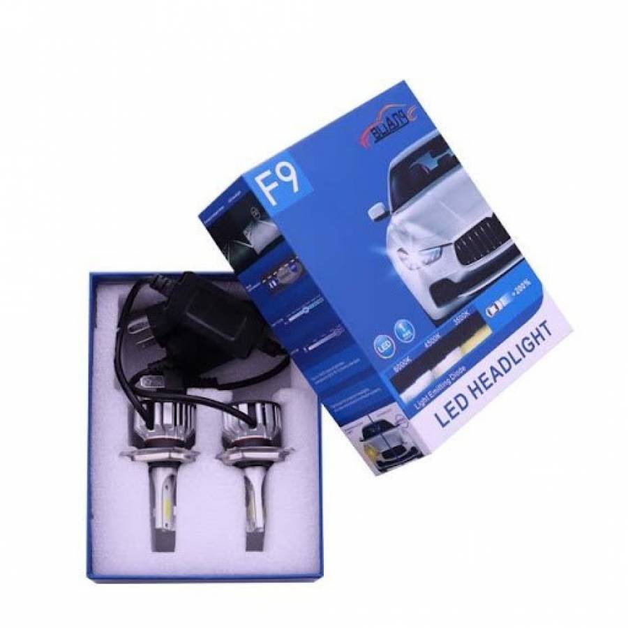 Set Becuri Auto Led Klausstech, 50 W, Flux Luminos 8000 Lm, Waterproof, Temperatura Culoare 6000 K, Montaj Plug&play, Design Ergonomic, Argintiu