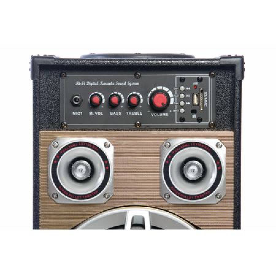 Set Boxe Active Ailiang, Putere 120w Rms, Karaoke, Interfata Usb, Conectivitate Bluetooth, Card Sd, Radio Fm, Joc Lumini, Telecomanda