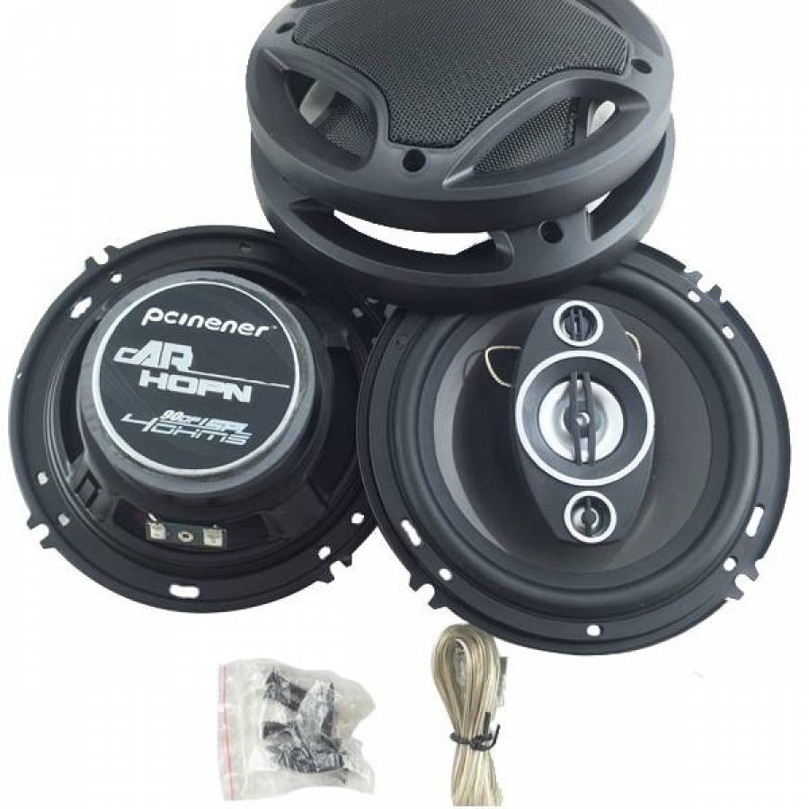 Set Boxe Auto Pcinener, Putere Maxima 500 W, Diametru 16 Cm, Sensibilitate 90 Db, Difuzor 4 Inch, Impedanta 4 Ω, Design Modern, Negru