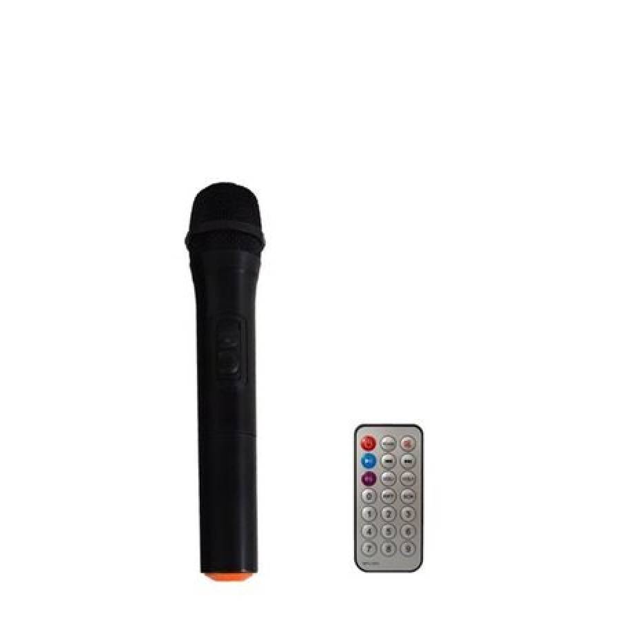 Set Boxe Profesionale Klausstech Cu Microfon Wireless Inclus , Telecomanda , Conectare Usb , Conectare Prin Functia Bluetooth  , Sd Card ,  Joc De Lumini , Intrare Aux  , Ecran Led , Negru
