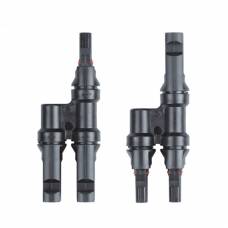 Set De 2 Adaptoare Solare, Klausstech, 1000v/dc, 30a, Ip67, -40℃~85℃, Ø4mm, Usor De Folosit, Usor De Instalat, Negru