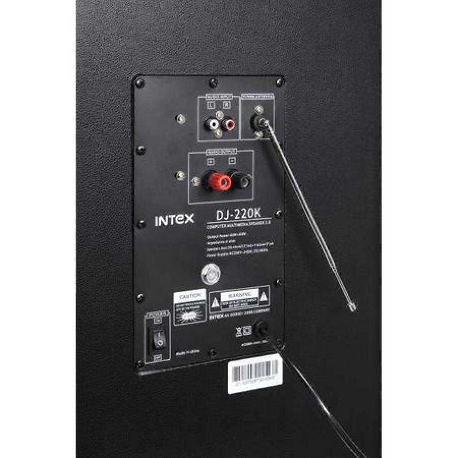 Set De 2 Boxe Audio Intex Cu 2 Microfoane Wireless Incluse , Telecomanda Inclusa , Putere 2 X 60 W , Raspuns In Frecventa 50 Hz-20 Khz , Sensibilitate 90 Db , Negru