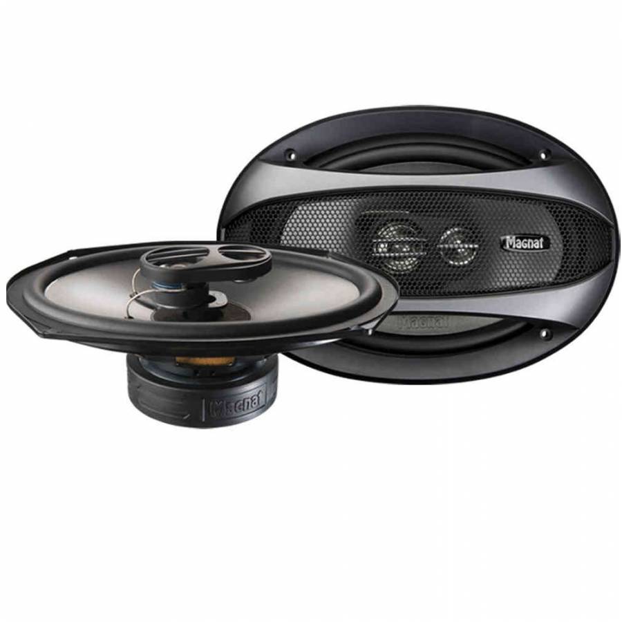 Set De 2 Boxe Auto Magnat Propower 6x9 Inch , Sensibilitate 91 Db , Gama De Frecventa 30 - 22000 Hz , 3 Cai , Putere Rms 80 W , Negru