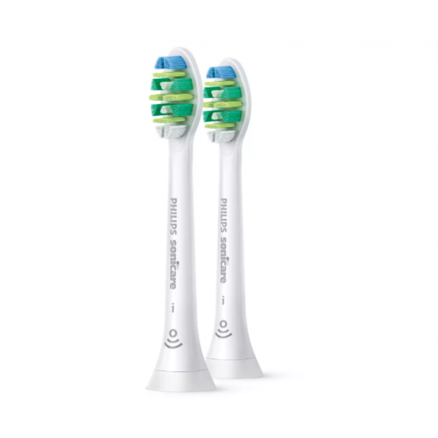 Set De 2 Capete Philips Tehnologie Sonicare Intercare, Sincronizarea Modurilor Brushsync, Dimensiuni Standard, Atasare Usoara, Culoare Alb